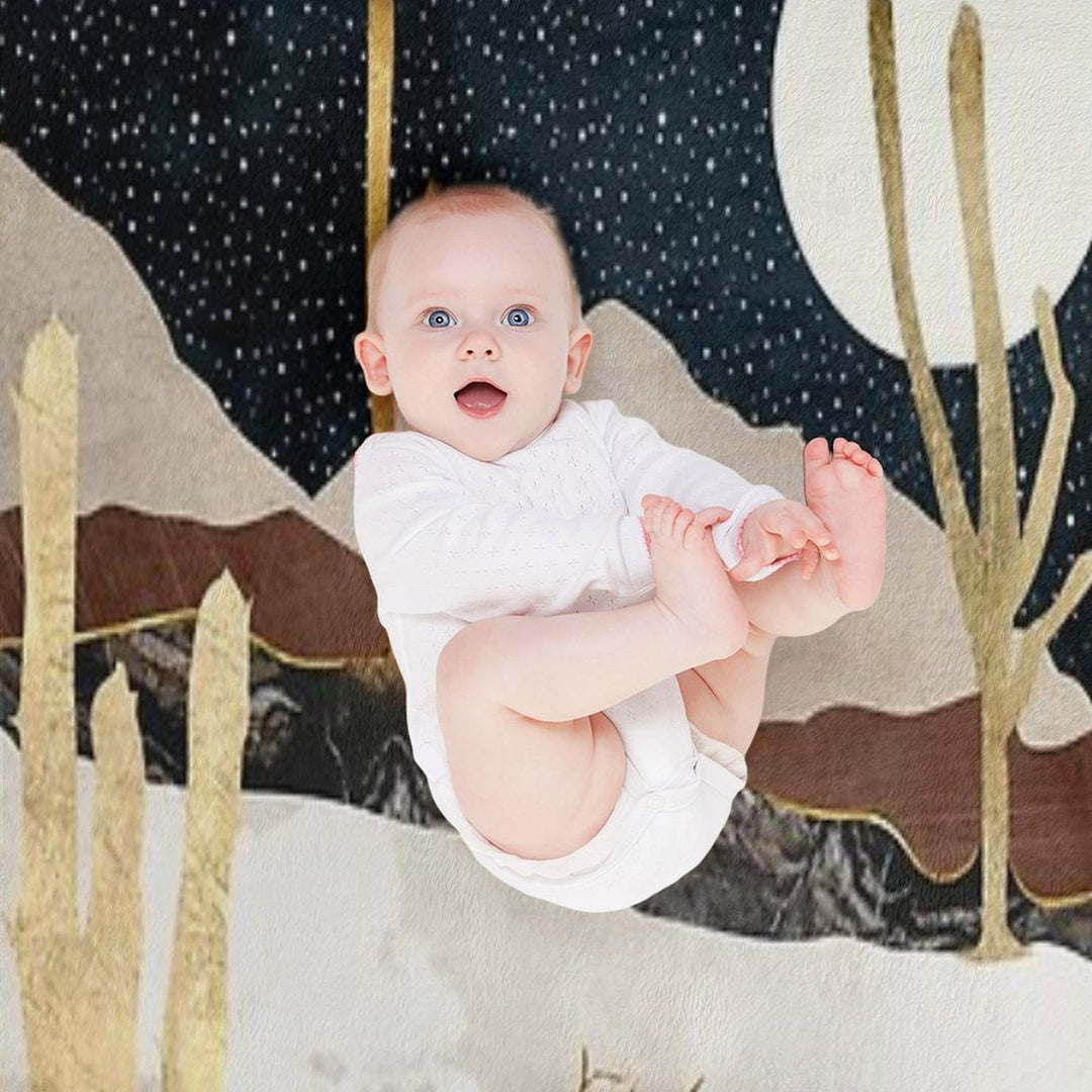 Desert View Travel-friendly Throw Blanket