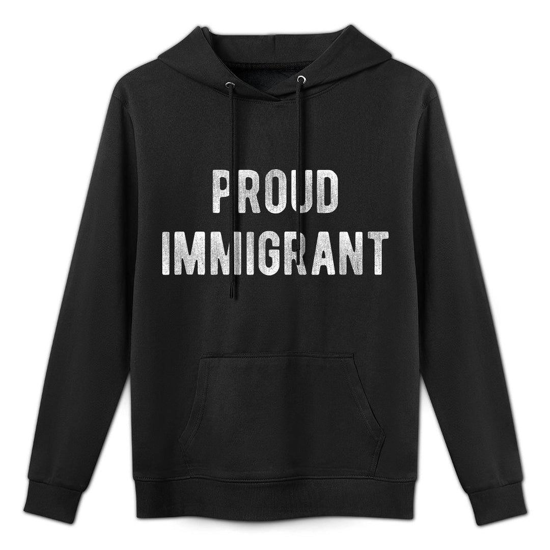 Proud Immigrant Kangaroo Pocket Hoodie