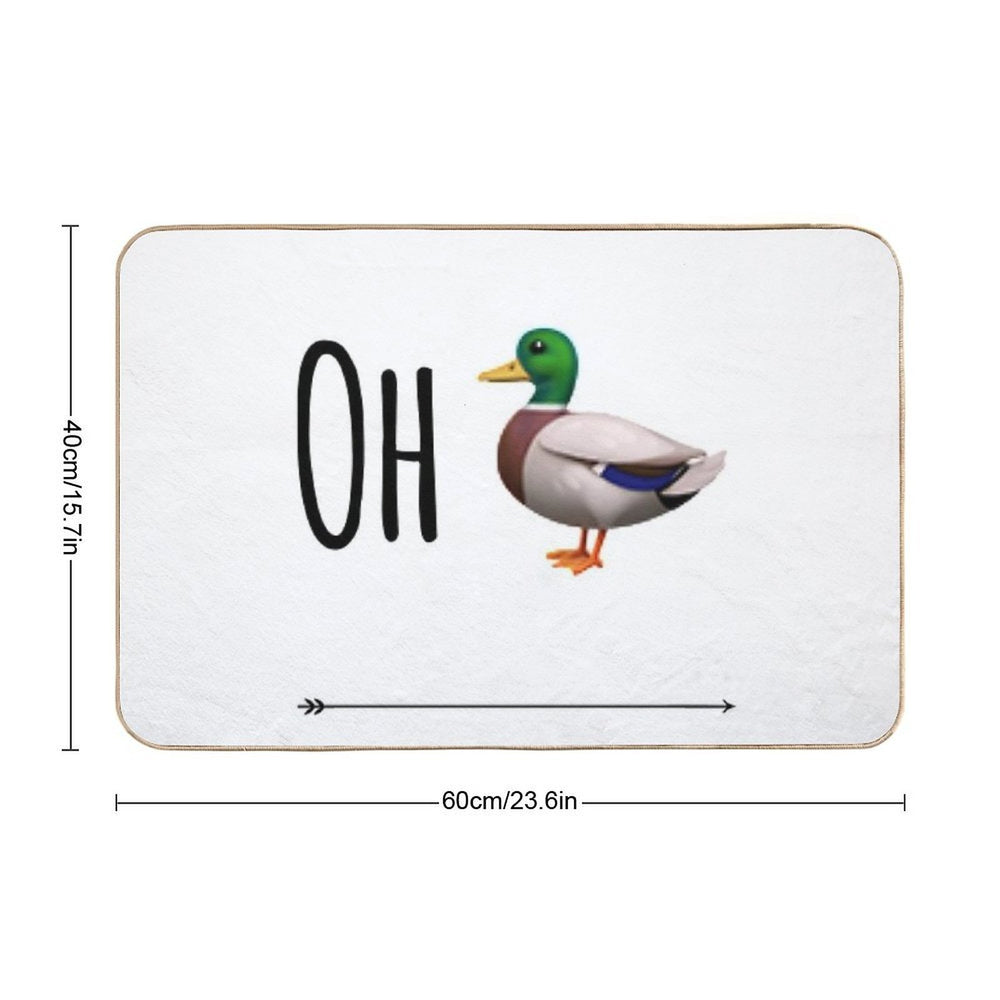 Oh DUCK  Slip-Resistant Bath Mat