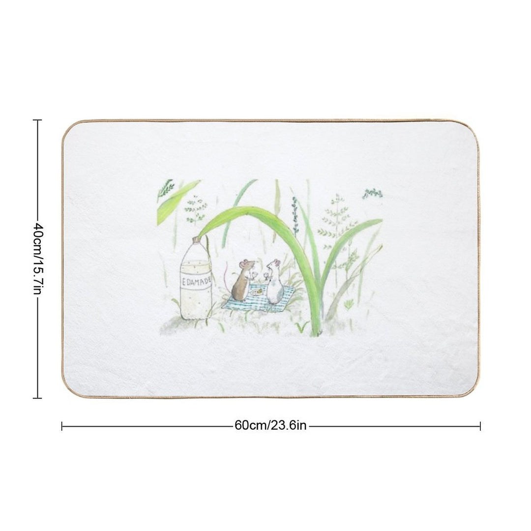 Picnic Time.  Anti-Trip Bath Mat