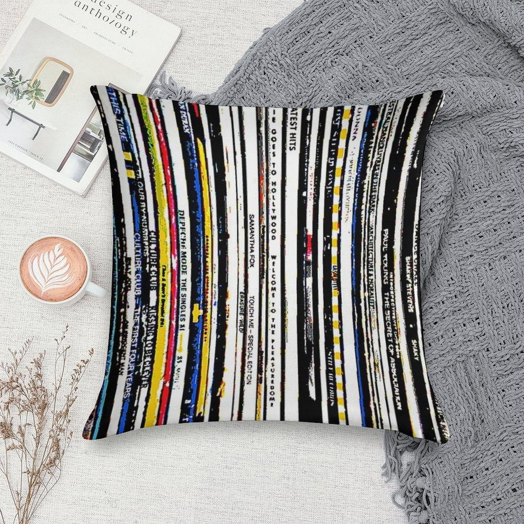 Long Play Love! Soft Fade-Resistant Throw Pillow