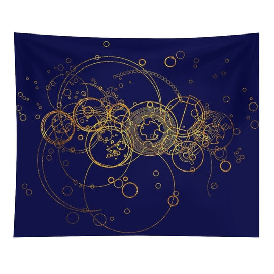 Time Lord Writing -  Transparent Tapestry