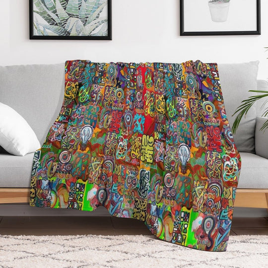 Graffiti 21 Tapiz 11 Lightweight Throw Blanket