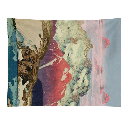 Winter in Keiisino - Nature Landscape Tapestry