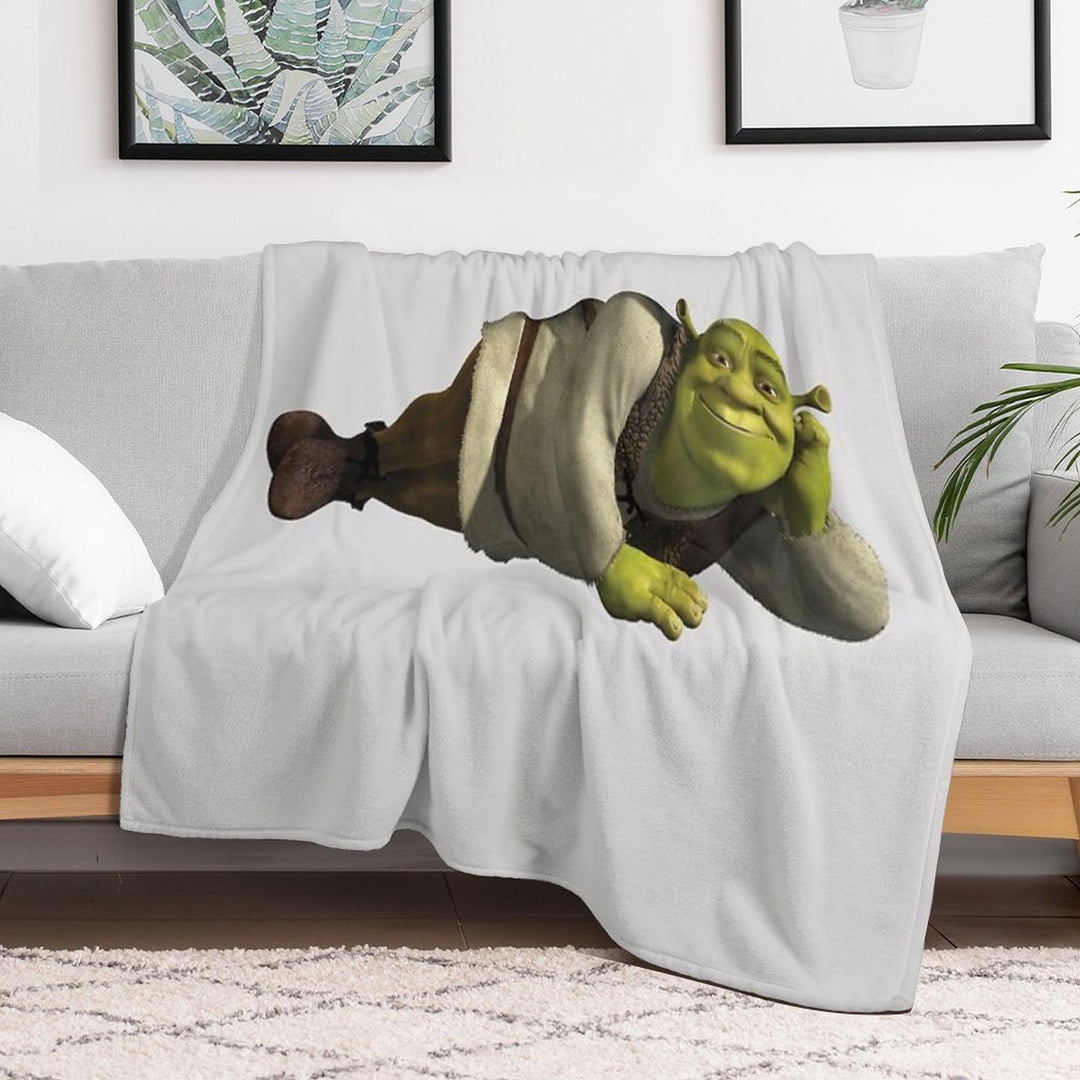 Come Into My Swamp - Shrek Plush Throw Blanket