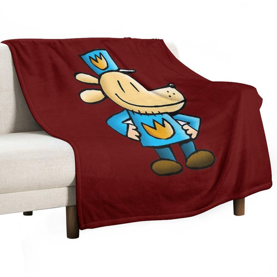 Dogman All-season Throw Blanket