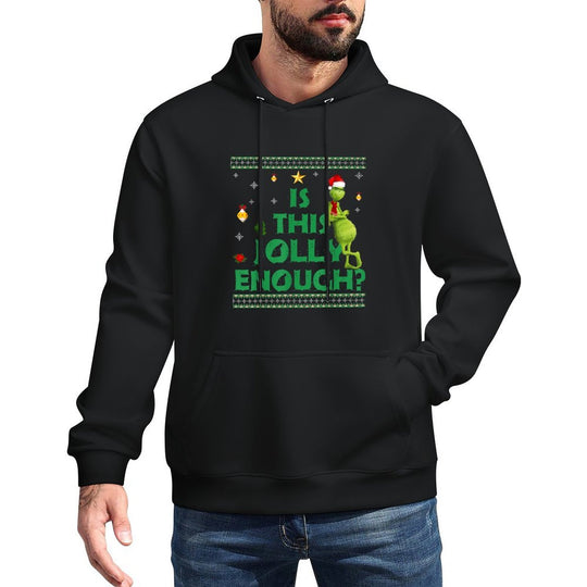 Is This Jolly Enough Unisex Design Hoodie