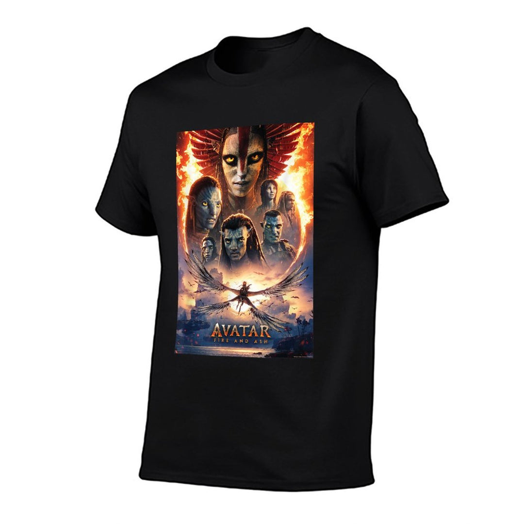 Avatar Fire And Ash Official Movie Theatrical Poster  Soft T-Shirt