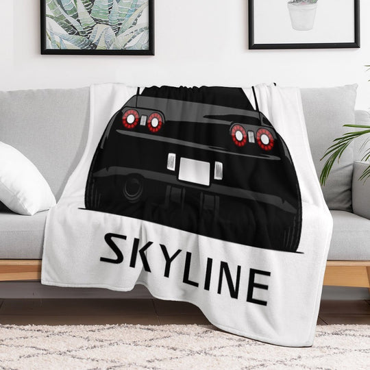 Nissan Skyline GT-R R32 Versatility Throw Blanket