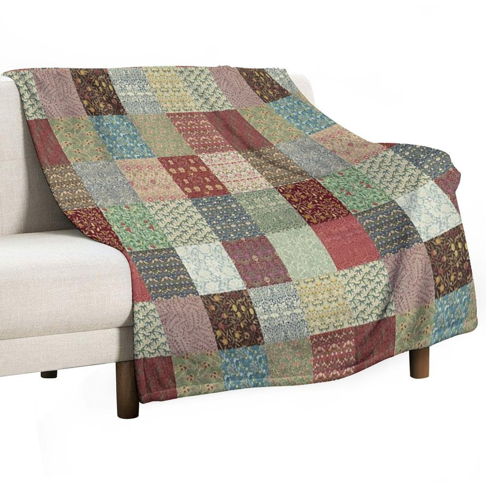William Morris Pattern Collection Quick-dry Throw Blanket