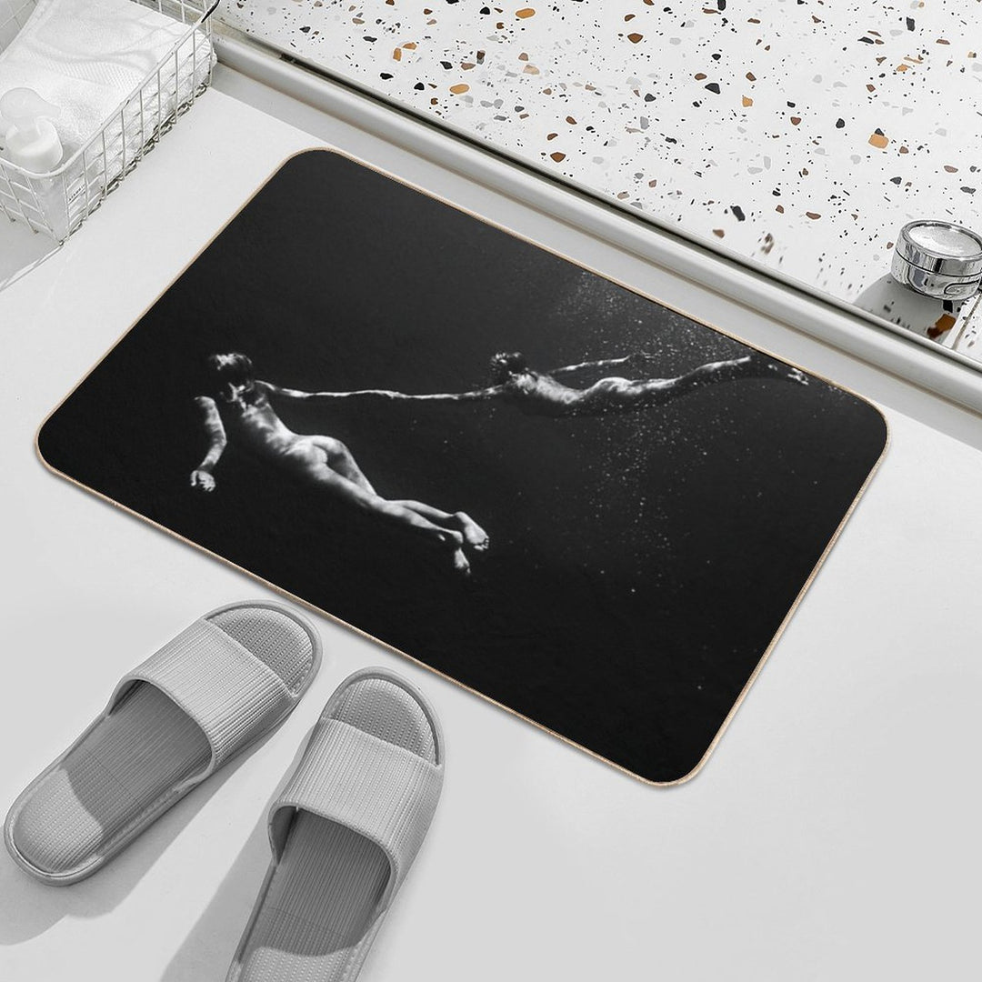 Keep on Loving You  Repositionable Bath Mat