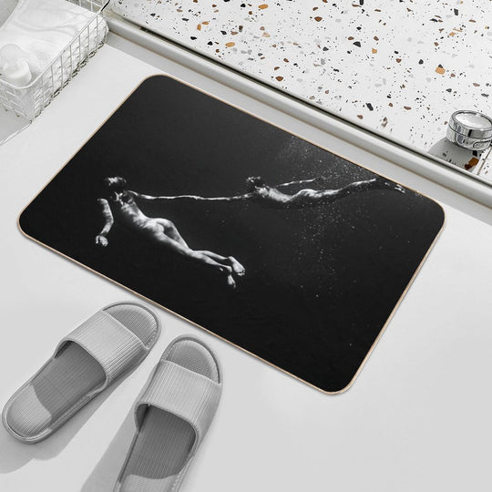 Keep on Loving You  Repositionable Bath Mat