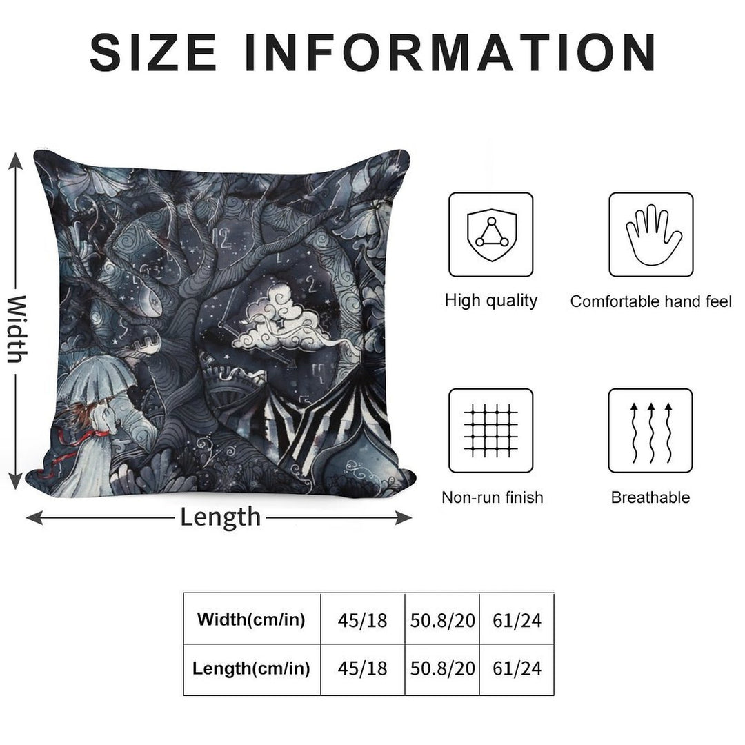 The Night Circus Soft Gift Ready Throw Pillow