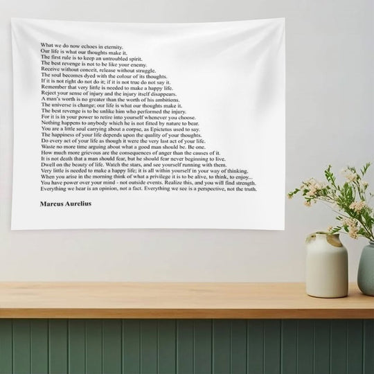 Marcus Aurelius Quotes Tapestry