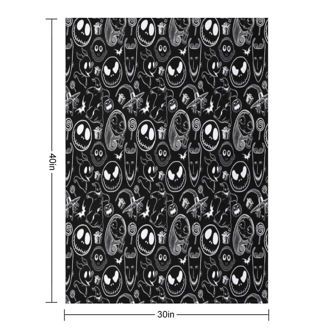 Nightmare before Christmas Compact Throw Blanket