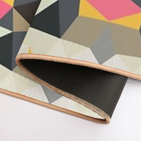 Lemonade Stand Tribal  Pet-Safe Bath Mat