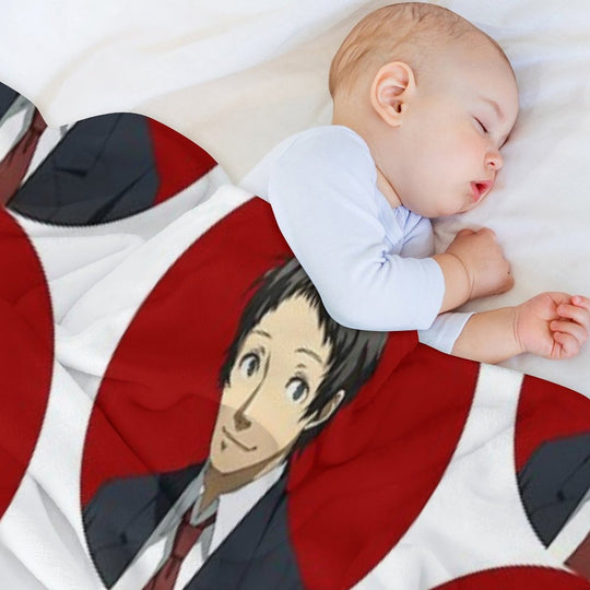 Adachi Portrait Compact Throw Blanket