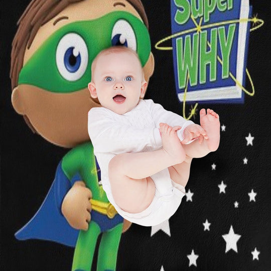 Calling All Super Readers! Super Why Premium Throw Blanket