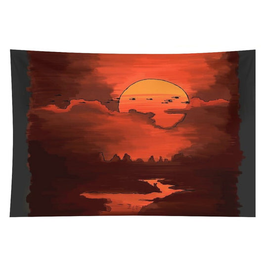 Apocalypse Now Illustration by Burro Tapestry