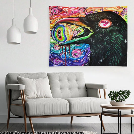 GlitterCrow Tapestry