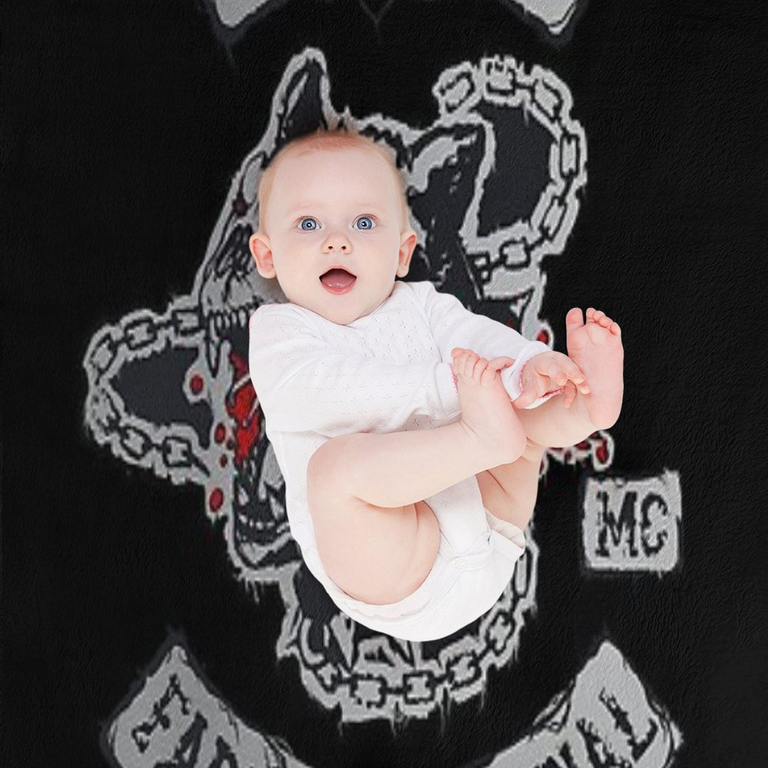 MONGREL FAREWELL ORIGINALS Eco-conscious Throw Blanket