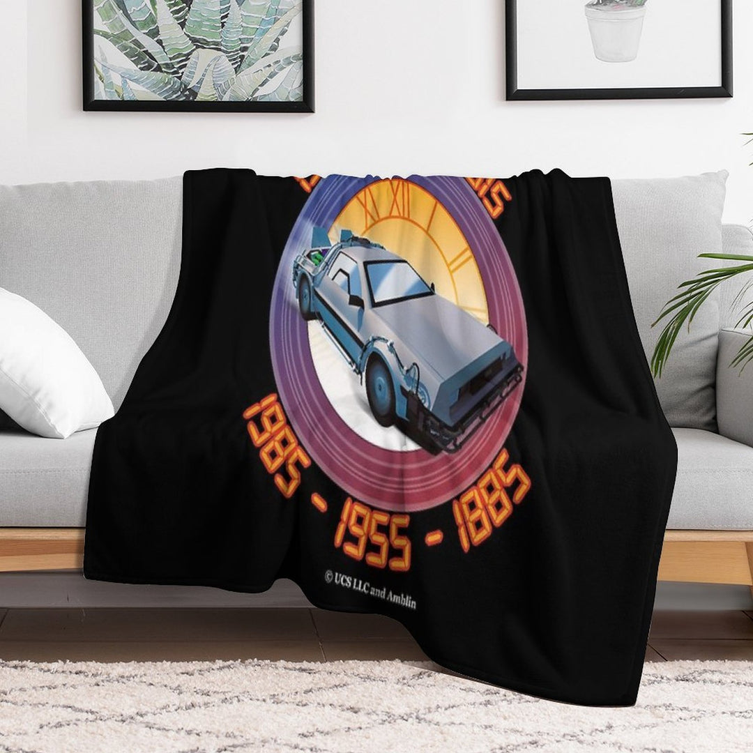 Back to The Future Gift-ready Throw Blanket