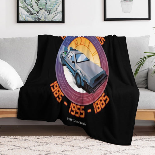 Back to The Future Gift-ready Throw Blanket
