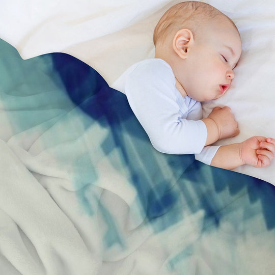 Baby Penguin Easy Care Throw Blanket