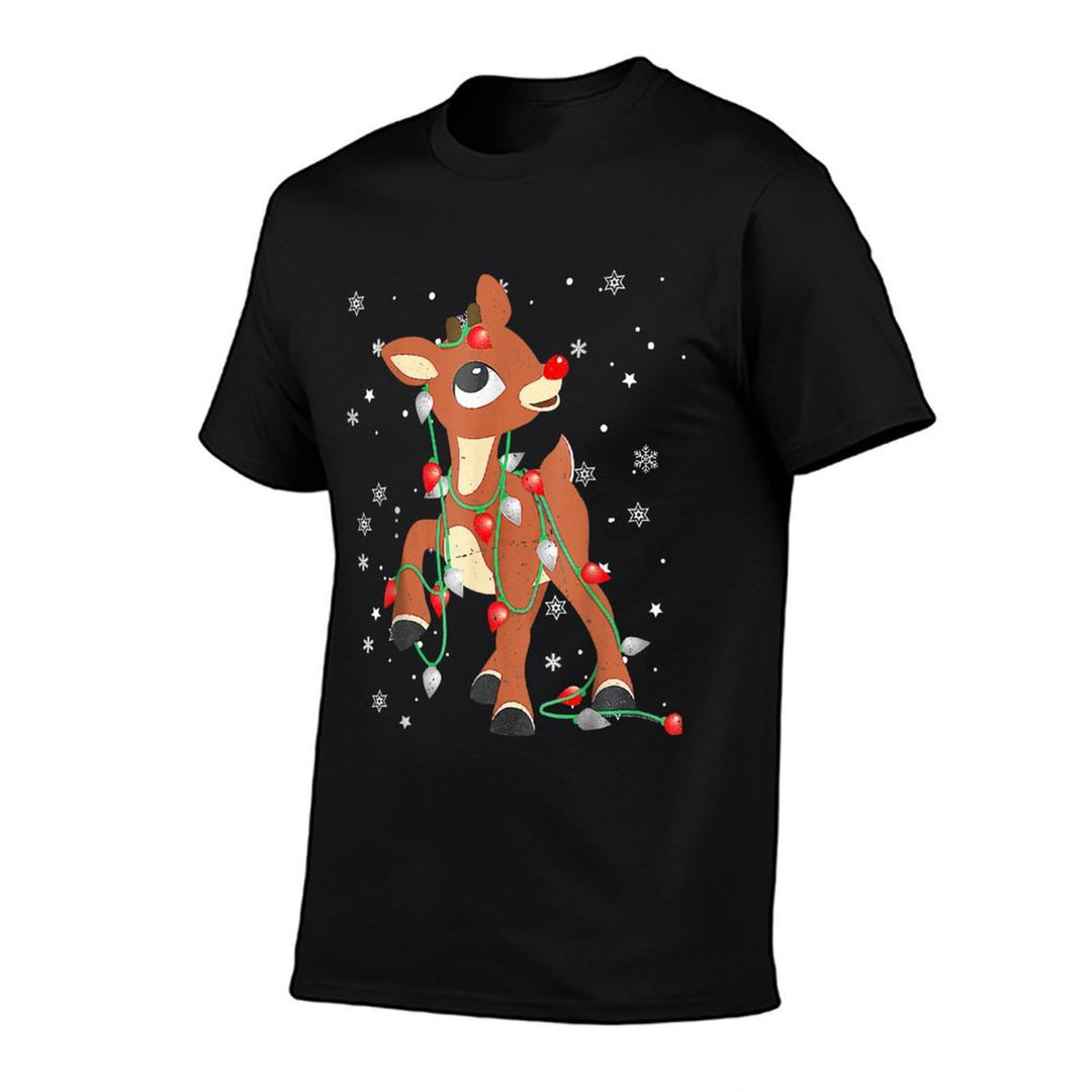 Rudolph The Red Nose Reindeer For Kids And Christmas Fan  Eco-friendly Material T-Shirt