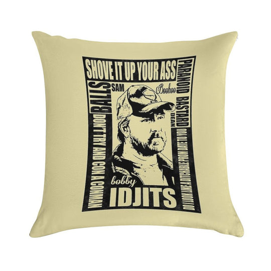 Spn Bobby Soft Home Decor Throw Pillow