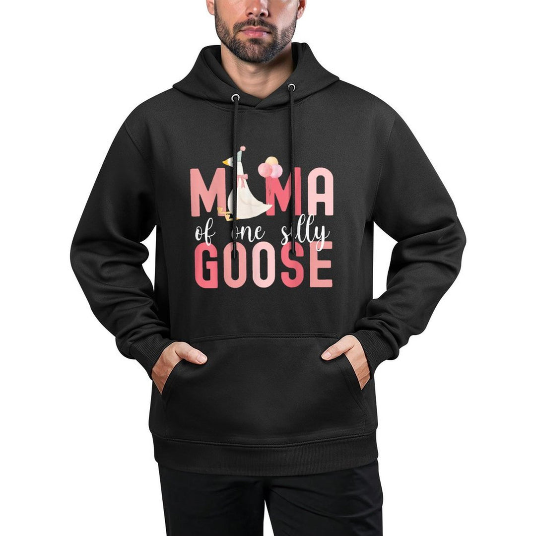 Silly Mama Silly Goose Mom Birthday Family Matching Party Moisture-Wicking Hoodie