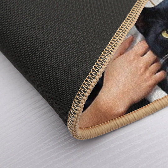 Frida Kahlo  Flowers Black Cats  Kittens  Frida Kahlo  Toxin-Free Bath Mat