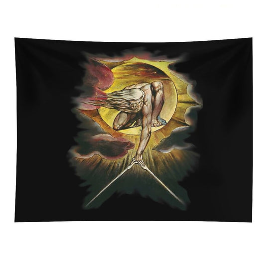 William Blake The Ancient of Days Tapestry