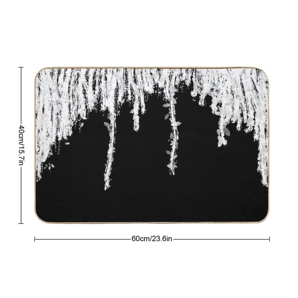 Nice Vines  Repositionable Bath Mat