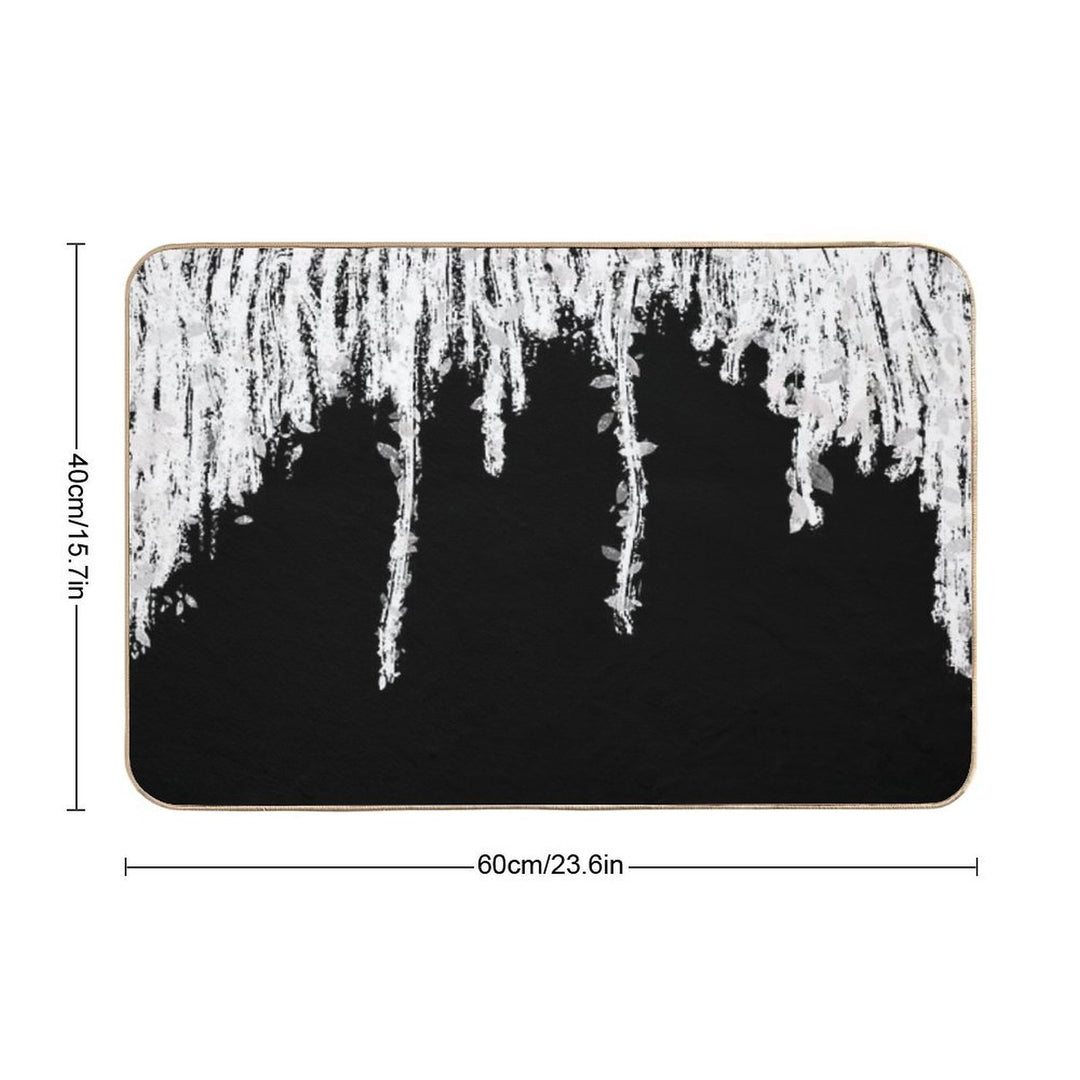 Nice Vines  Repositionable Bath Mat