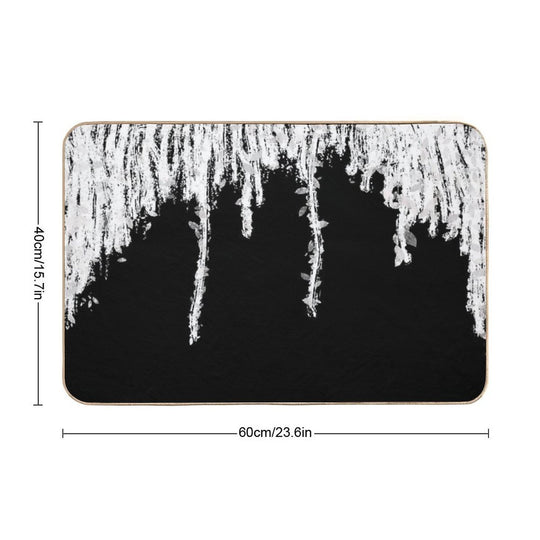 Nice Vines  Repositionable Bath Mat