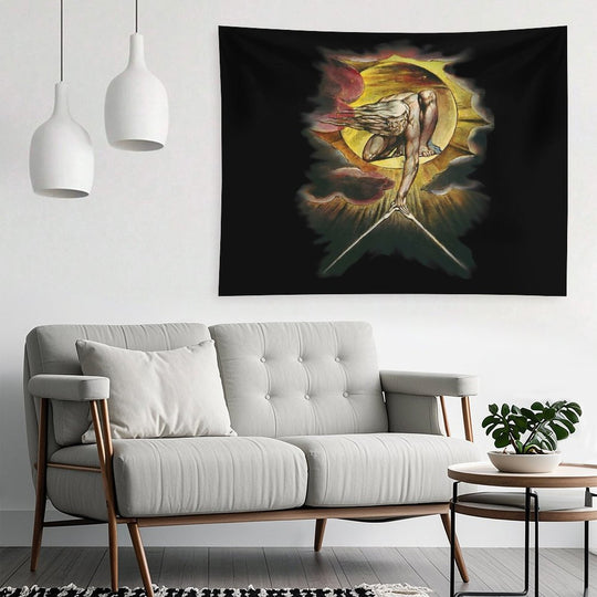 William Blake The Ancient of Days Tapestry