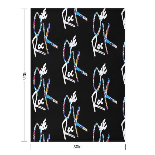 One OK Rock Eye of The Storm White Machine-washable Throw Blanket