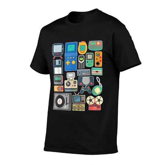80s 90s Video Game Retro Vintage Classic Arcade  Easy-care T-Shirt