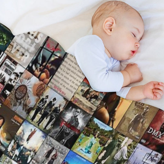 Rap Music Albums Comfort Throw Blanket
