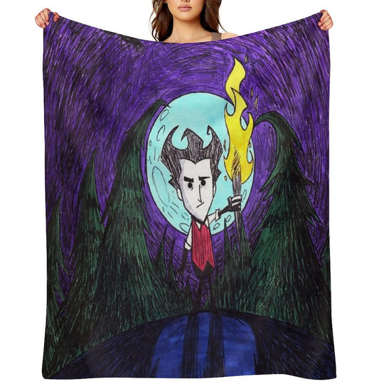 Don't Starve Eco-conscious Throw Blanket