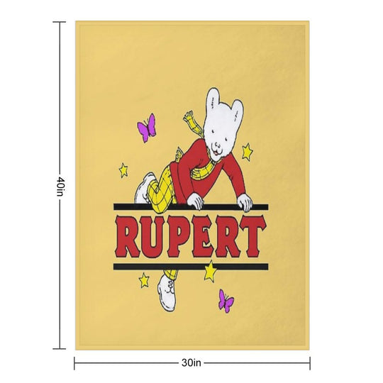 Rupert Bear Premium Throw Blanket