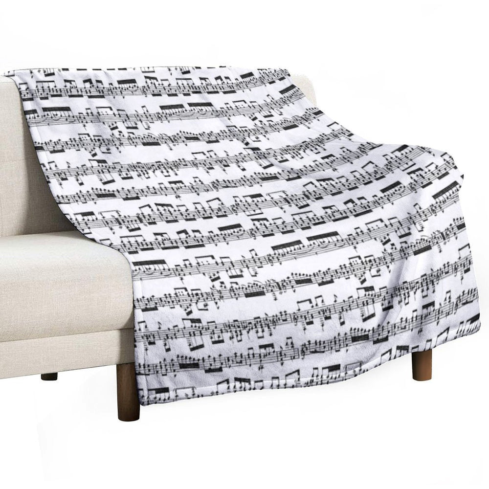 Sheet Music Premium Throw Blanket