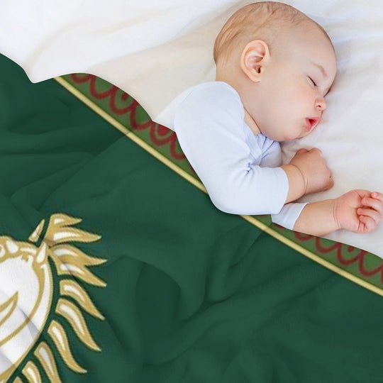 Banner of Rohan Shrink-resistant Throw Blanket