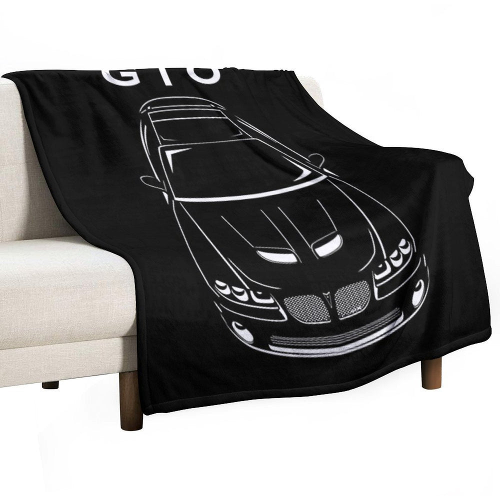 2006 Pontiac Gto T-ShirtPontiac GTO 2004-2006 T-Shirt Sustainable Throw Blanket