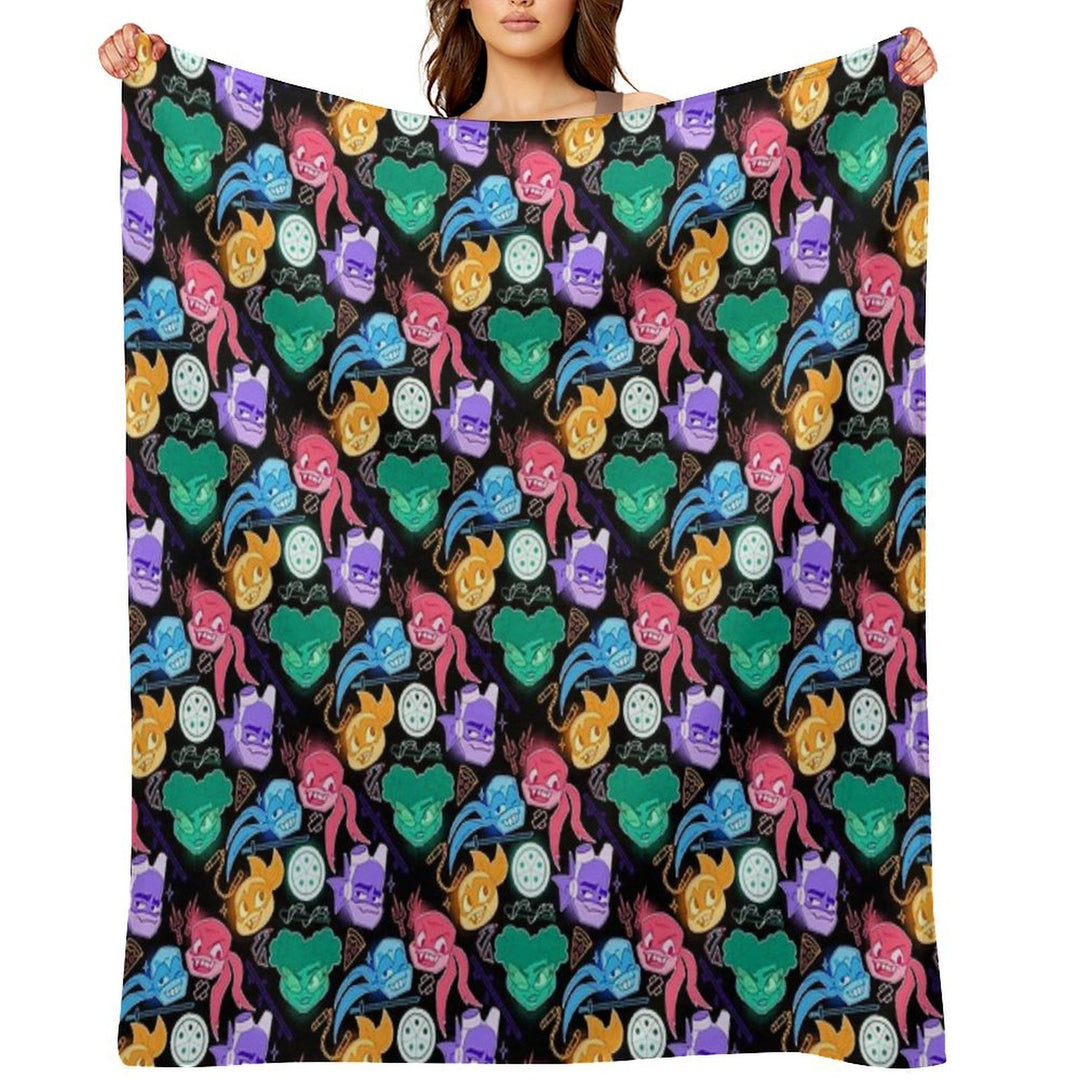 Turtle Power! Versatility Throw Blanket