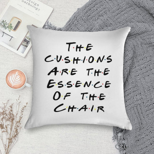 The Essence of The Chair Soft Multiple Sizes Throw Pillow