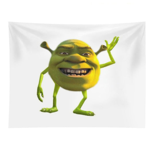 Shrek Wazowski Tapestry
