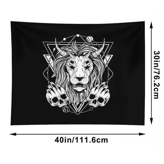 Zodiac Leo Tapestry