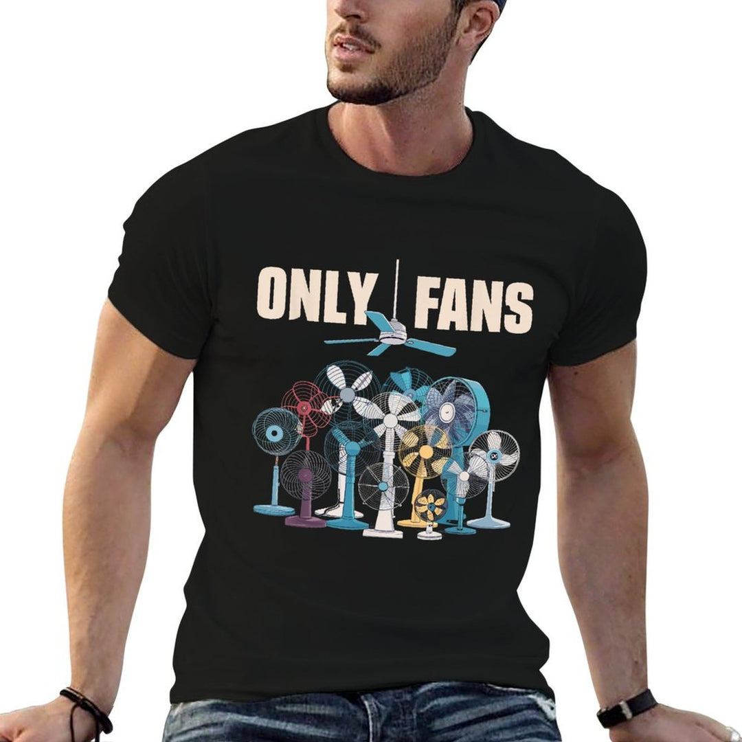 Funny Only Fans Joke Only Art Fans Womens Only Fans Joke  Vintage-inspired T-Shirt